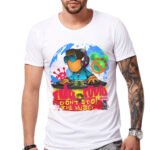 Tricou Alb Covid