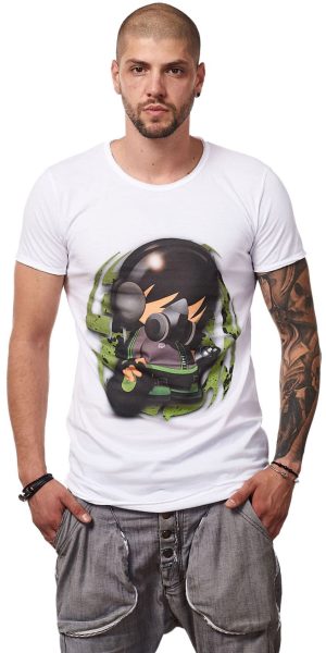 Tricou Dj Tiny Light Gray