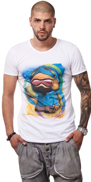 Tricou Skater Boy Blue