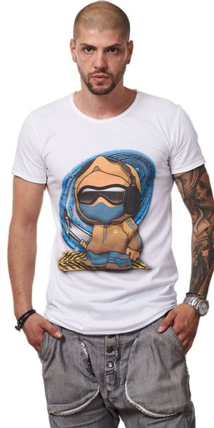 Tricou Skater Boy Brown