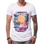 Tricou Skater Girl Pink