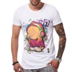 #vreausaajut Tricou Cellphone Girl Fusia