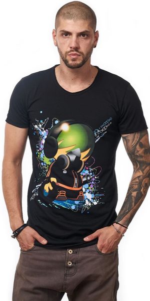 Tricou Dj Tiny Dark Gray