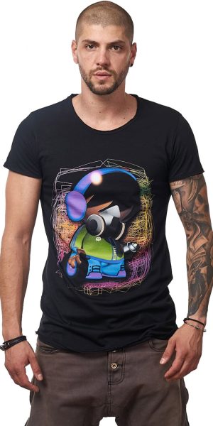 Tricou Dj Tiny Neon