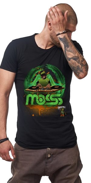 Tricou MOSS One DJ Green