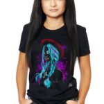 Tricou Blue Schoolgirl Tails