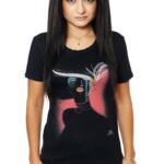 Tricou Lady With Turquoise Tears
