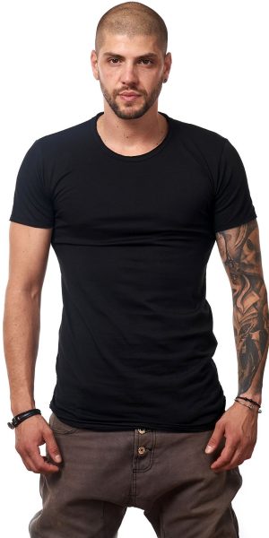 Tricou Moss Men Pure Black